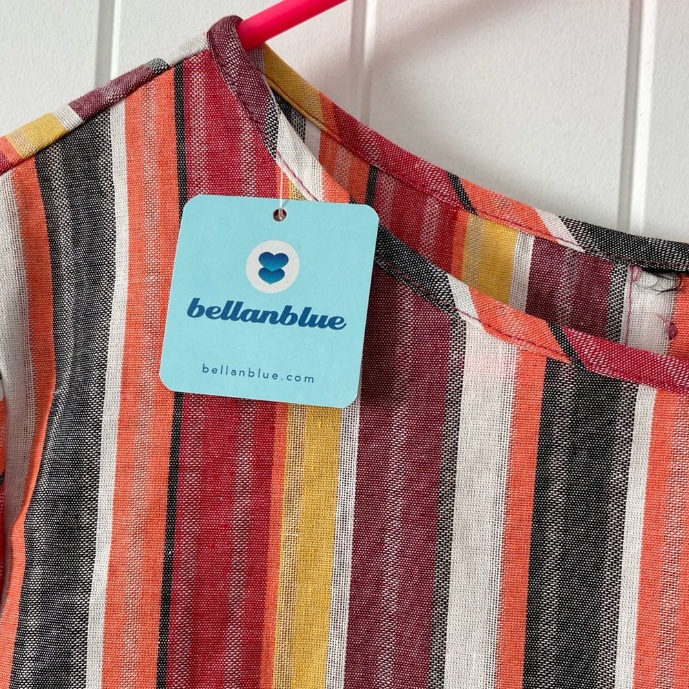 Striped Bellan Blue dress size L